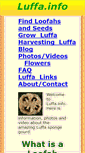 Mobile Screenshot of luffa.info